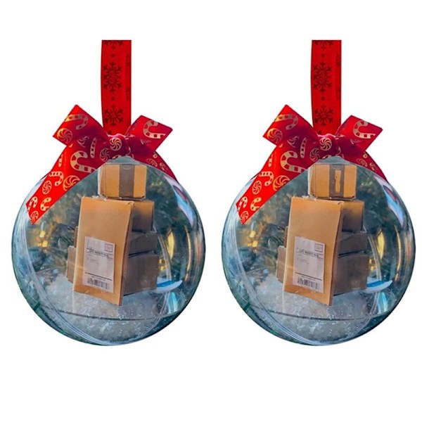 Morsomme ornamenter - Mini ornamentpakker, juleekspressboks, juletredekorasjoner