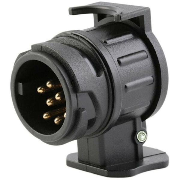 Adapter for mini RV-tilhenger med 13 til 7-polet mini-kontakt