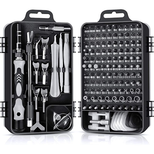 138 osassa Mini Precision -ruuvimeisselisetti - Työkalut Pieni laatikko Torx -ruuvimeisseli Tietokone Kannettava tietokone Purkaminen Macbookille, iPhonelle, Korjaukselle, Laseille, DIY
