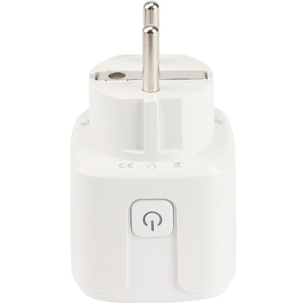 Wifi Smart Socket Europæisk bærbar timer switch stikkontakt, Smart fjernbetjening