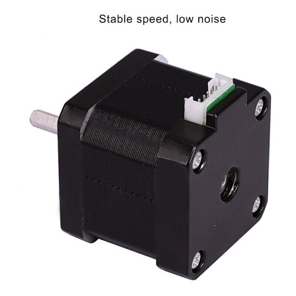 2 st 12V 42mm Steppermotor för 3D-skrivare Robot CNC 1,8 grader NEMA17 2-fas