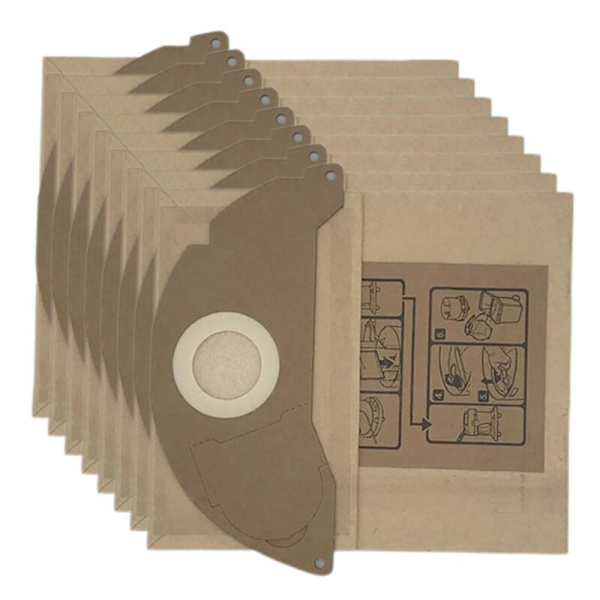 8 kpl pölynimurin paperipölypusseja WD2.250 6.904-322 WD2200 A2004 A2054 A2024 WD2