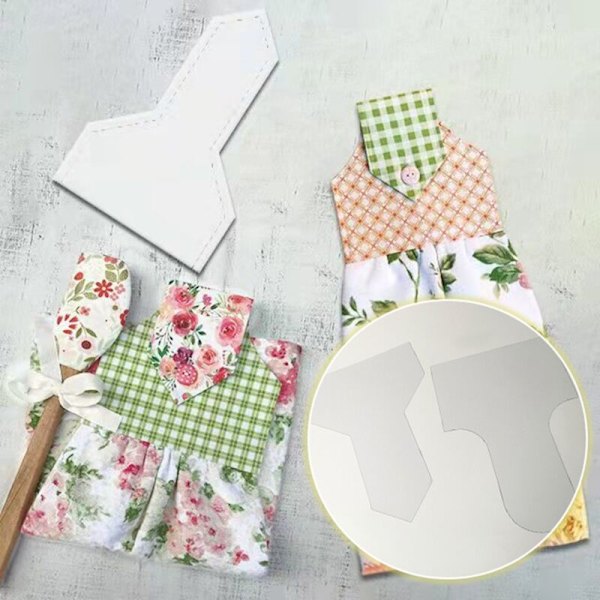 DIY-malleja varten, riippuva käsipyyhemalli, läpinäkyvä DIY-ompelutiiviste, monikäyttöinen työkalu 2