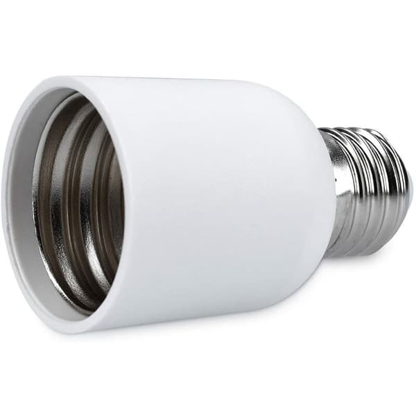 4x sokkeladapter - E27 til E40 sokkelkonverter - E40 sokkelpæreholderadapter til halogen LED-pære