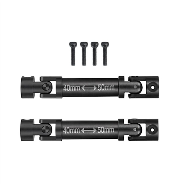 4x för FMS FCX24 Metallstål CVD Drivaxel 1/24 RC Crawler Bil Uppgraderingar Delar Tillbehör