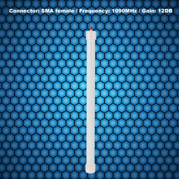 ADS-B 1090MHz 12DB PCB Bånd-Linje 4 SMA Halvbølge Antenner for Mottak av Signaler