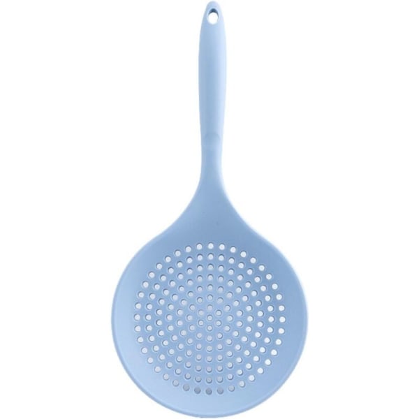 Large One-Piece Thick Silicone Colander High Temperature Resistant Food Grade Long Handle Noodles Home Kitchen Tool Skimmer Spoon With Handle