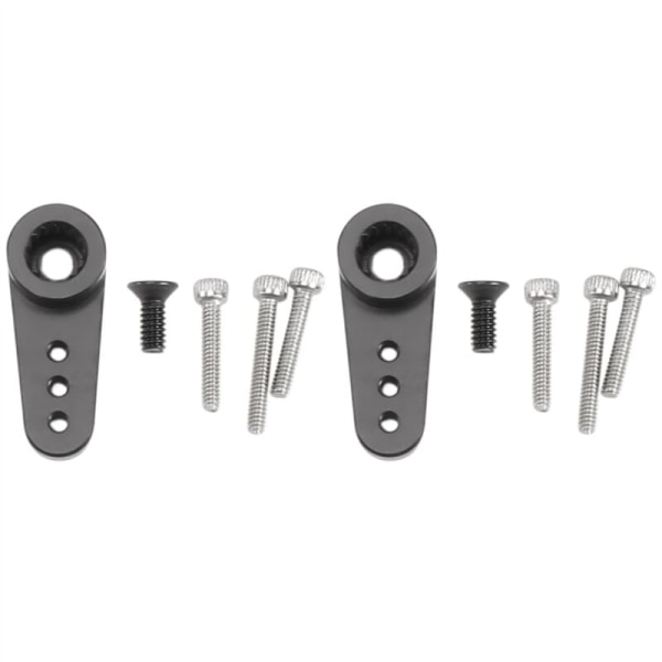 2 st metall 15T servoarm servo passar ES08MA servo för Axial SCX24 1/24 RC bil uppgraderingsdelar på ,1