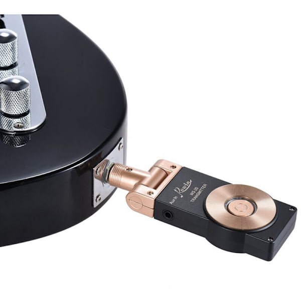 WS-20 2.4G Trådløs Elektrisk Gitar Sender-Mottakersett 30 Meter Transmisjonsrekkevidde for Elektrisk Gitar Bass