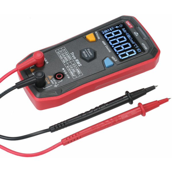 UNI-T UT123D intelligent digitalt multimeter støtter 4 mF stor kapasitansmåling uten batterilevering