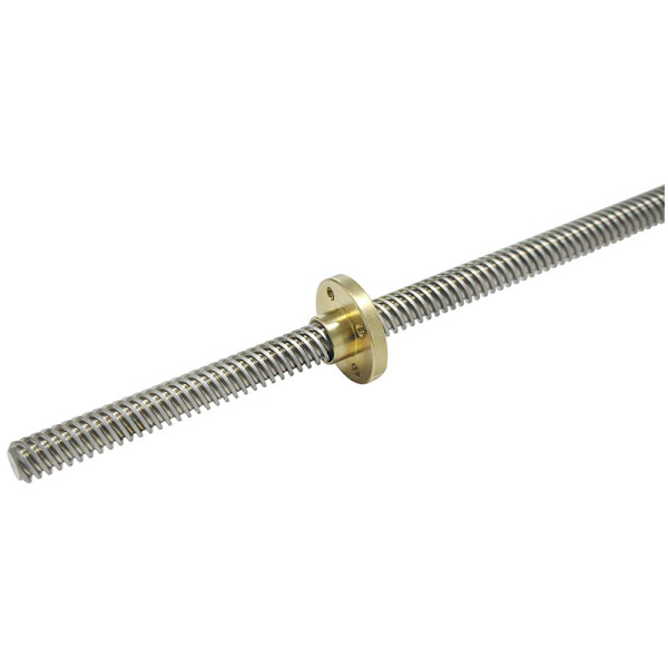 3D-skriver 17HS4401S 400 mm lengde 1 stk serie Nema17 steppmotor med T8-gjenge