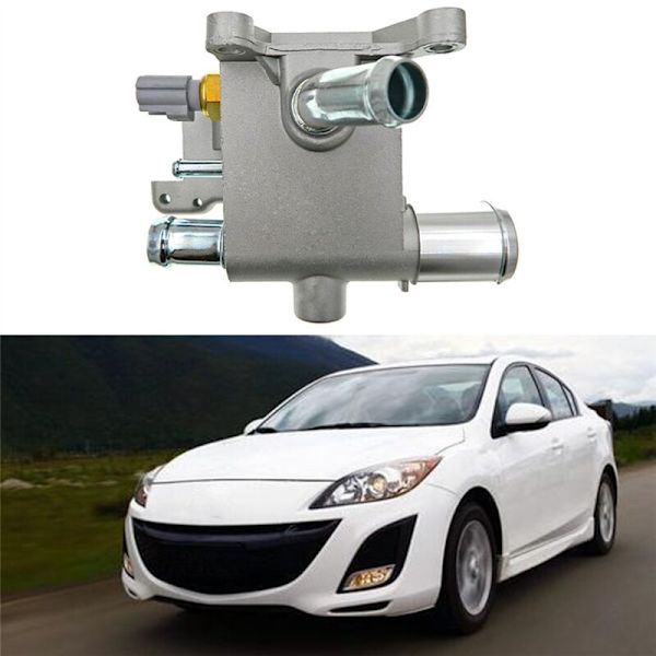 LF01-1517Z-Z14-CN,LF01-1517Z,1S7G8K556AJ, Motor kølevæske termostat hus med sensor til 5 7