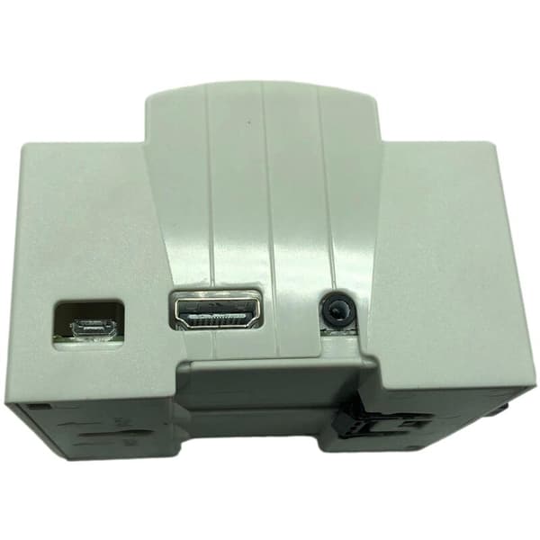 Anvend til Raspberry Pi 4 Model B ABS-etui Hvidt kabinet Beskyttende etui til RPI 4 Model B+