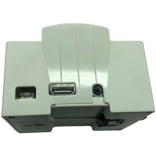 Applicera till för Raspberry Pi 4 Modell B ABS Fodral Vit Kapsling Skyddande Fodral för RPI 4 Modell B+