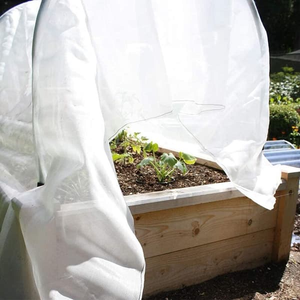Blind Have Netting til Beskyttelse af Planter og Blomster mod Insekter og Fuglefoder (Hvid, 3 x 6 M)
