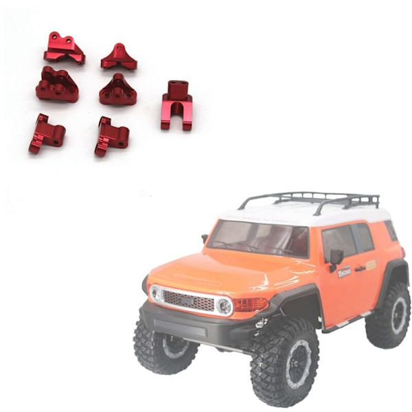 Metall aksel og bakre koblingsstøttesett for Yikong YK4082 4102 4103 RC Crawler Car oppgraderinger deler tilbehør,1