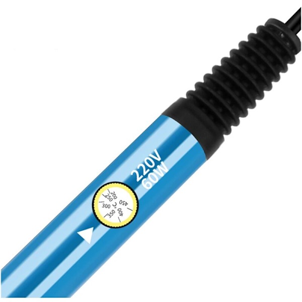 Mini Loddejernsstation med Justerbar Temperatur, Elektrisk Loddejernsstation, Mini Varmeblyantgreb, Svejsereparationsværktøjer 60W 1 stk Mini Adjus