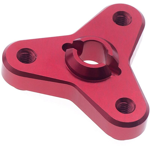 Slipper Clutch Eliminator för 1/10 Fjärrkontrollbil E- E- Summit T- Slayer 3.3 Röd