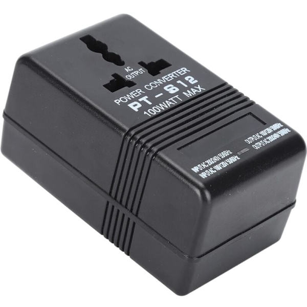 AC Spændingskonverter 100v-120v til 220v-240v Step Up Buck Strøm Adapter Transformer 100w