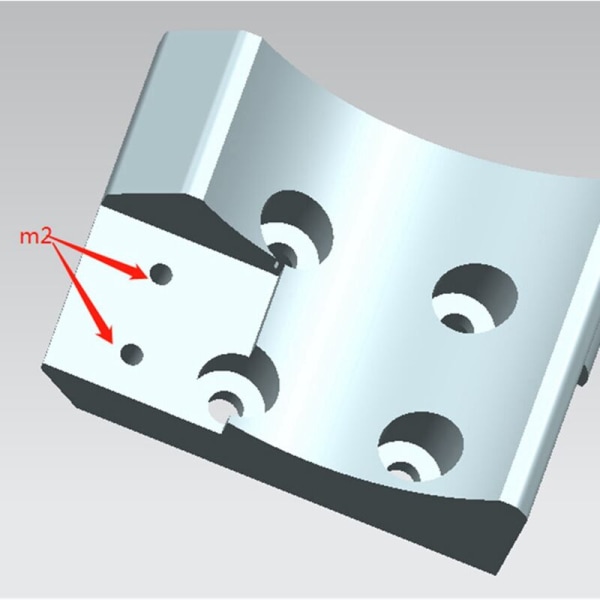 Metal Direct Drivorone X Carriage til Afterburner Dragon Hotend 3D-printer - Opgradering til Voron0.1/Voron0 3D-printer