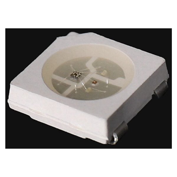 500 st WS2812B (4 stift) LED-chip 5050 RGB SMD vit version WS2812 individuellt adresserbara digitala pixlar DC5V