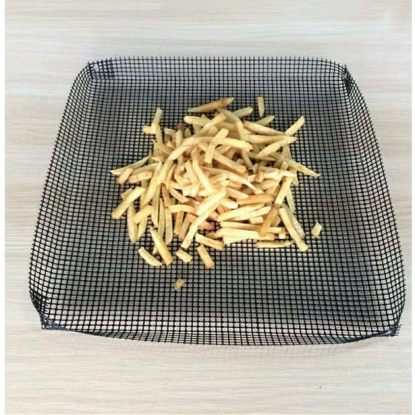1 stk. Non-Stick bageplade chip mesh ovnkurv grillning sprødning udendørs grill køkken madlavningsværktøj-