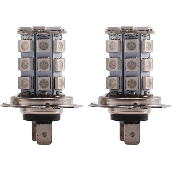 2 stk., H7, 5050 SMD, LED, Tågeforlygter til 27 biler
