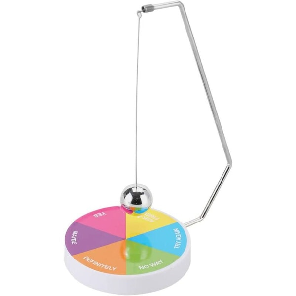 Magneettinen päätöksentekijä Ball Swing Pendulum -pöytäkoristelelulahja, täydellisiä epävarmoja hetkiä (#01)