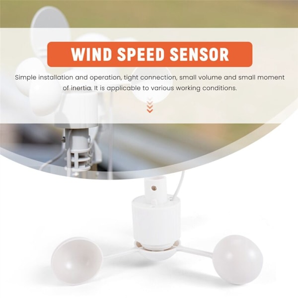 WH-SP-WS01 Anemometer Vindmätningsinstrument Vindsensor Meteorologiskt Instrument för Anemometer