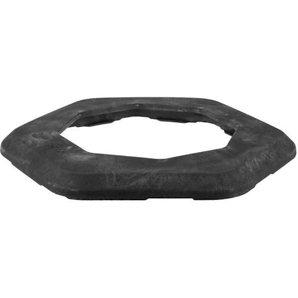 Base til 49 cm sort gummikone