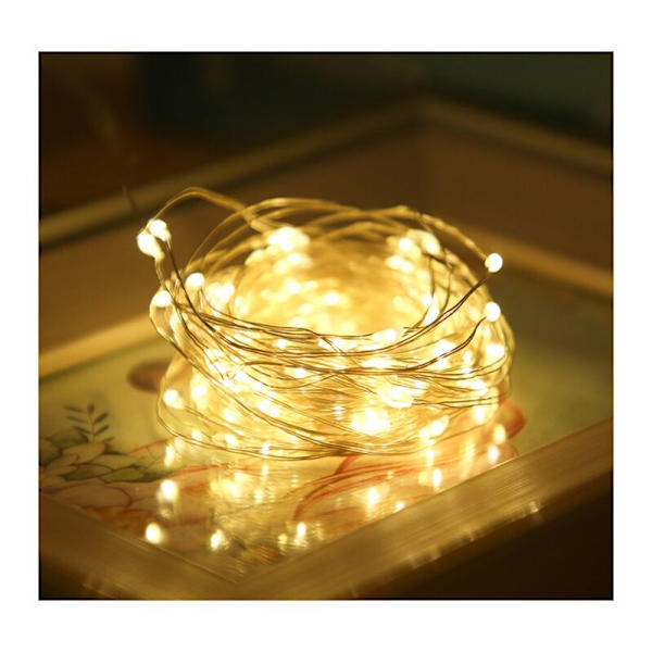 Smarta WIFI, wifi+Bluetooth jul- och halloweendekorationer med ljusslinga - 5M-50LED