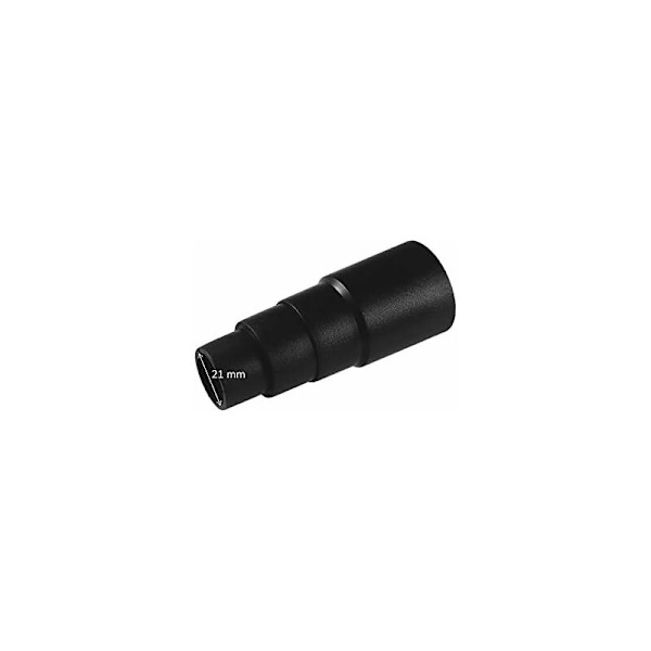 Adapteri/pienennin pölynpoistotyökalulle, esim. hiomakoneelle, pistosahalle, pyörösahalle, pöytäpyörösahalle, epäkeskohiomakoneelle, eksentrishiomakoneelle, poralle,