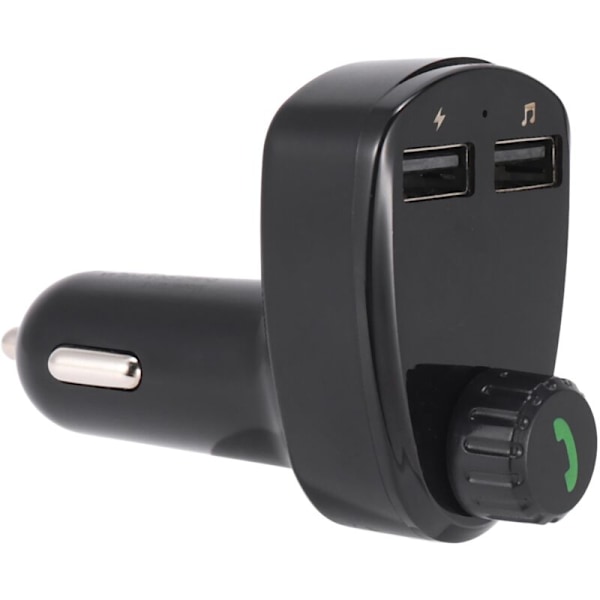 Bluetooth FM -lähetin Handsfree Dual USB -autonlaturi MP3-soitin Radio Automotivo Jännitteenvalvonta