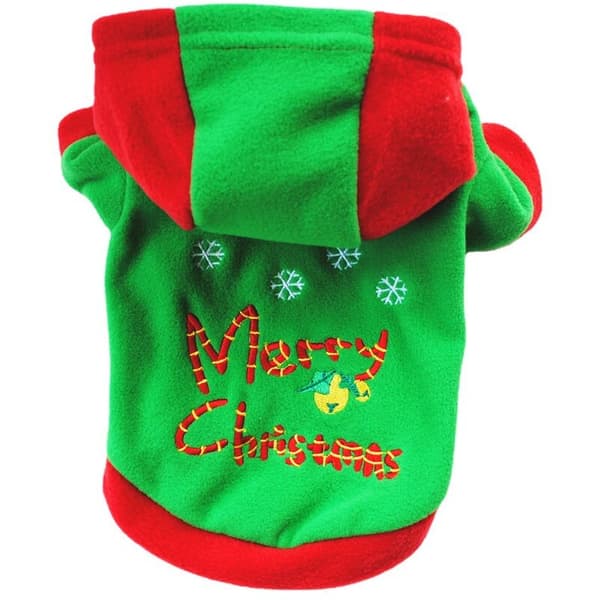 Julekostume til kæledyr（XL）