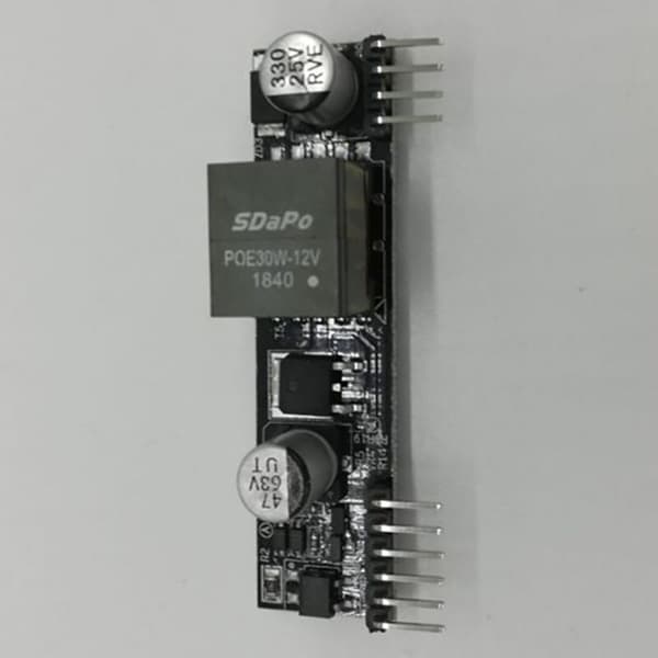 SDAPO Isolerad PM1202 12V2A Pin Inbäddad POE-modul som stöder 100M Gigabit