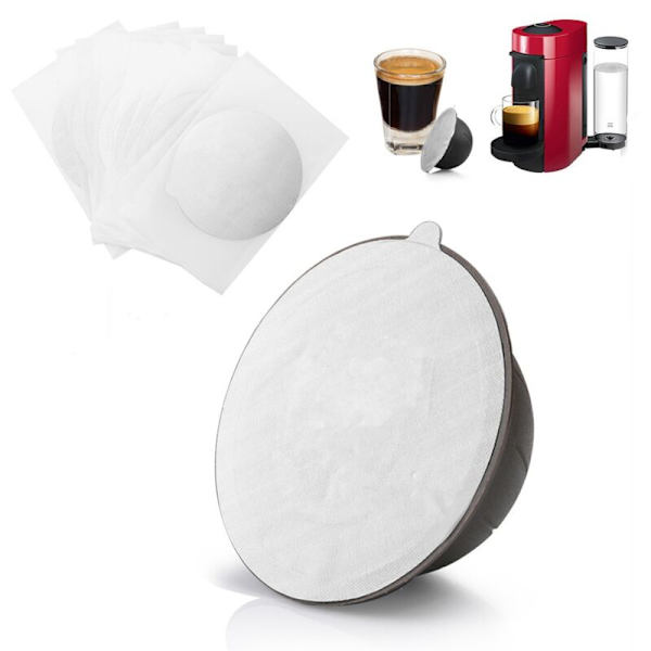 Genanvendelig Kaffe Kapsel Filter til Vertuo Genopladelig Kop Holder med Tamper Sikker Fyldningsring