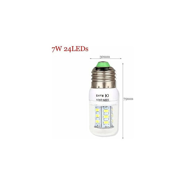 RZL LED Lys LED Majslampe E27 E14 24LED 36LED 56LED 64LED 72LED 5730SMD LED Pærer Lysekroner 220V SPOTLIGHT Majslys