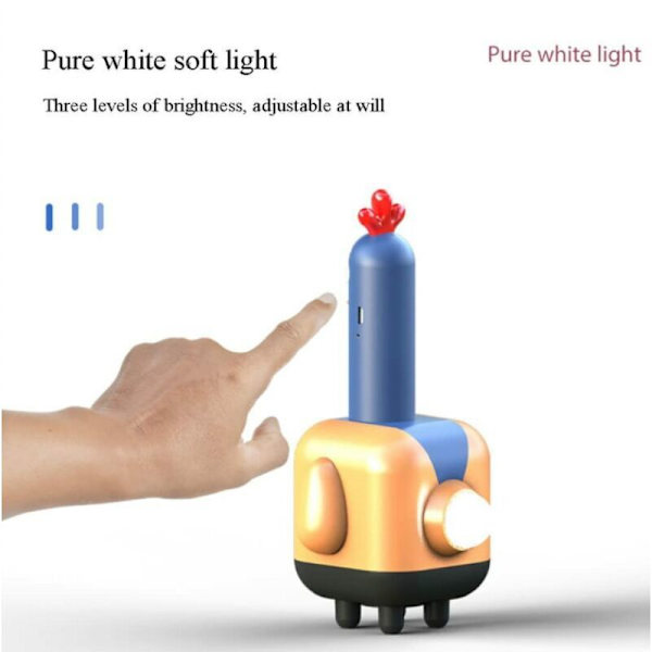 Bluetooth-musikhögtalare bordslampa, Bluetooth-högtalarlampa, tre ljusstyrkeinställningar, bärbar campinglykta, nattlampa, present till män/kvinnor/barn