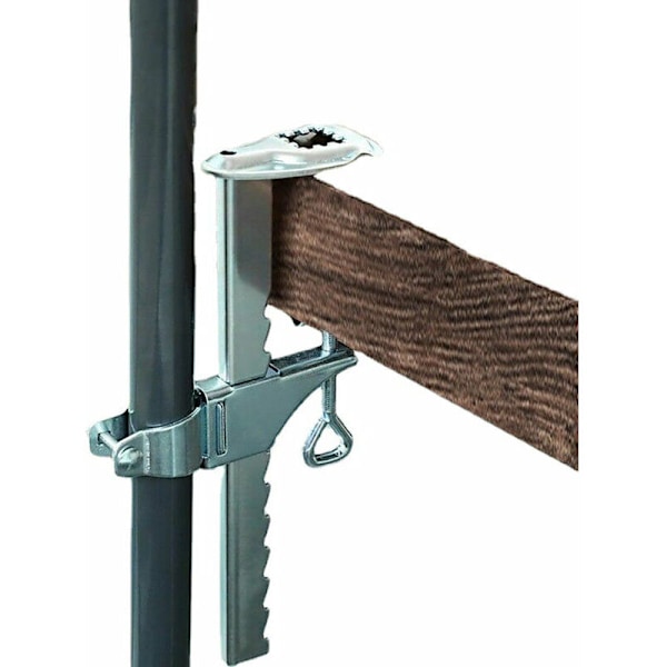 Parasolstøtte i galvaniseret stål - Balkonstøtte til parasoller - Parasolstøtte til Balkon (Ø 25-32mm - 01 stk)
