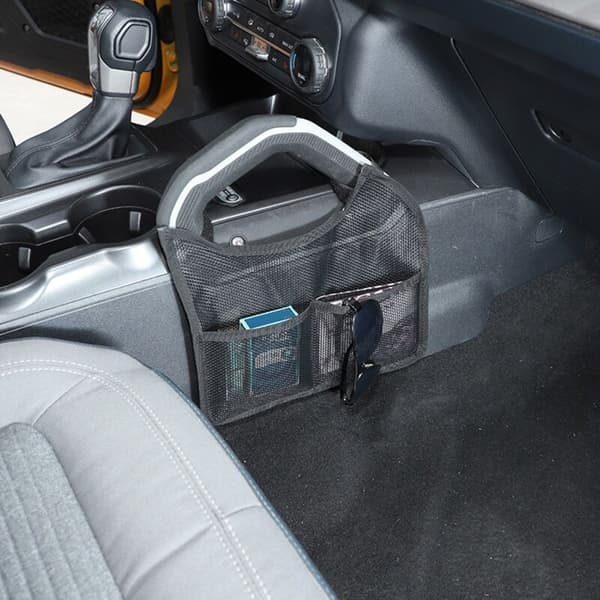 Passagerarförvaringsficka Center Console Sidoficka 2021 2022 Interiörtillbehör Svart