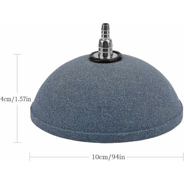 Akvarium Luftsten Bubbler Oksygensten Veldig Stille Karbonator Akvarium Luftsten Holdbar Diffuser Luftstener for Akvarium Luftsten Akvarium for Dam