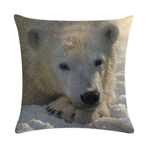 Dyre-løve putetrekk for sofa