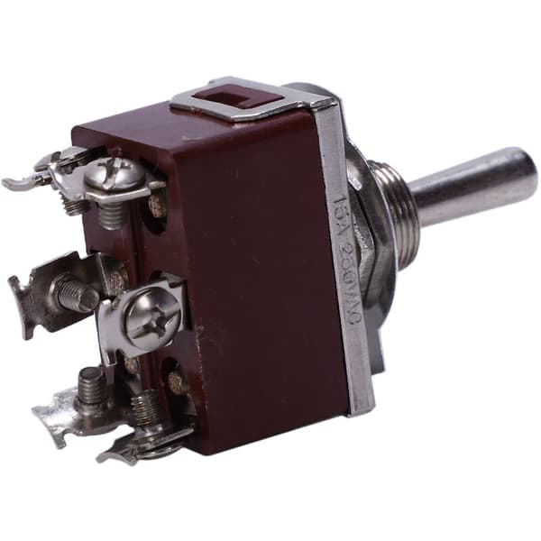 AC 250V/15A 125V/20A ON/OFF/ON 3 Position DPDT Momentary Toggle Switch