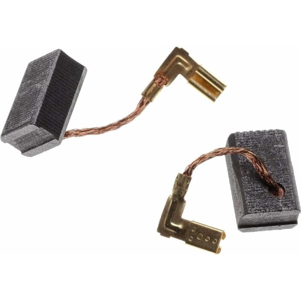 2x karbonbørste for elektrisk motor 6 x 9 x 13 mm，CB-459, CB-460 kompatibel med Makita elektrisk verktøy