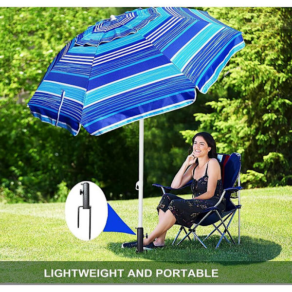 Parasol Jordspids Peg Parasol Strandparasol Sandforankring Parasol Spids Jern Parasolbase Parasol Tilbehør Balkonfastgørelse Til Parasolstang