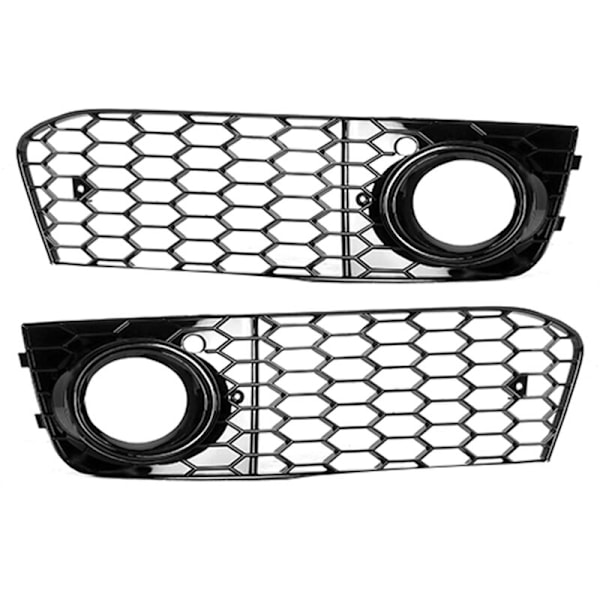 Dimljusgaller för Audi A4 B8 2009-2011 (svart)