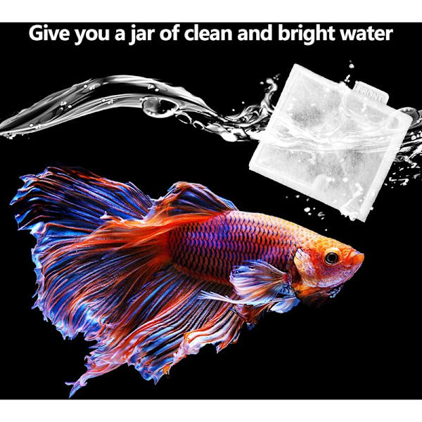 6 Akvarie Medium Kulfilterpatroner, Til Quietflow 10 Erstatninger
