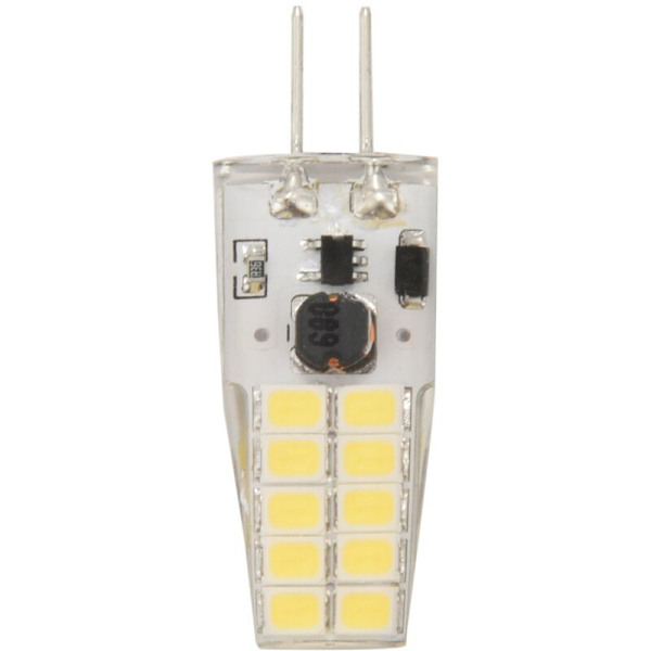 10 stk. G4 LED-pære AC/DC12V-24V 3W LED G4-lys 20LED 360 strålevinkel lys 2835SMD erstatter 30W halogenlampe, kølig hvid