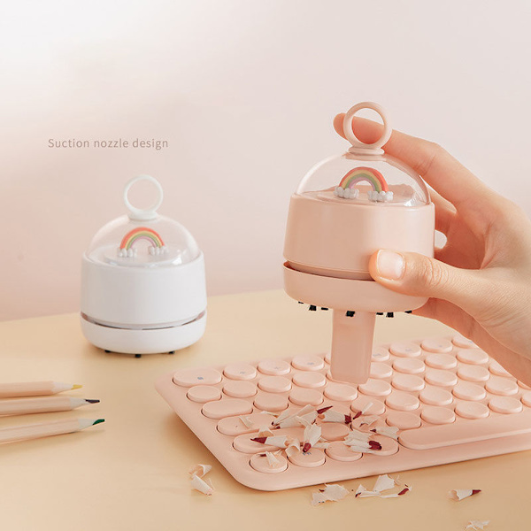 USB Laddningsbart Snyggtangentbord Dammsugare Bärbar Mini Automatisk, Grön