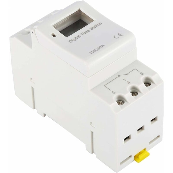 Digital Timer Switch Elektronisk Programmerbar LCD Digital Elektronisk Timer THC 30A 12V-